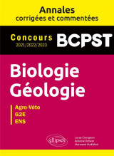 Biologie : bcpst  -  annales corrigees et commentees  -  concours 2021-2022-2023