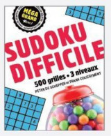 Mega grand sudoku difficile - 500 grilles - 3 niveaux
