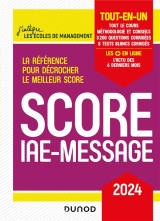 Score iae-message  -  tout-en-un (edition 2024)