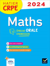 Mathematiques  -  crpe  -  epreuve orale d'admission