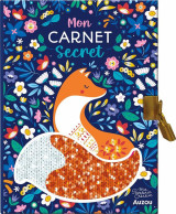 Ma papeterie créative - mon carnet secret - sequins réversibles