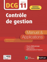 Controle de gestion - dcg - epreuve 11 - manuel & applications - 2019