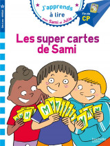 J'apprends a lire avec sami et julie : niveau 3  -  les super cartes de sami