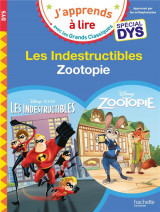 Disney - zootopie / les indestructibles special dys (dyslexie)