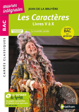 La bruyère, les caractères - livres v à x