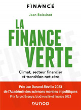 La finance verte - climat, secteur financier et transition net zero