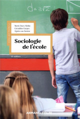 Sociologie de l-ecole - 6e ed.