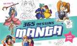 365 dessins manga : 100% shojo
