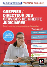 Reussite concours - greffier/directeur des services de greffe judiciaires - preparation complete