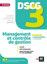 Dscg 3 - management et controle de gestion - manuel et applications