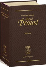Correspondance de marcel proust tome 5 : 1920-1922