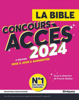 Le choix du succes - la bible du concours acces - 2024
