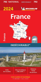 Carte nationale france 2024 - indéchirable