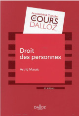 Droit des personnes. 4e ed.