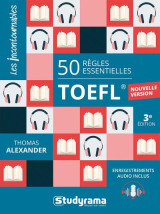 50 regles essentielles toefl  : nouvelle version enregistrements (3e edition)