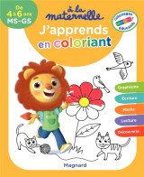 A la maternelle : j'apprends en coloriant  -  coloriages educatifs