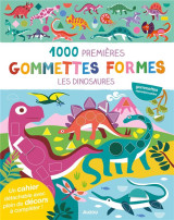 1000 premieres gommettes formes : les dinosaures