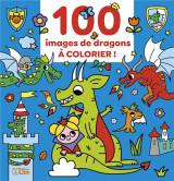 100 images de dragons a colorier !