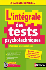 L'integrale des tests psychotechniques : methodes et entrainements (edition 2024)