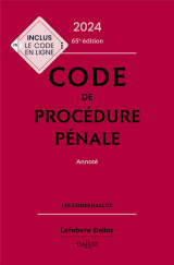 Code de procedure penale : annote (edition 2024)
