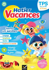 Hatier vacances - cahier de vacances 2024 de la tps vers la ps 2/3 ans