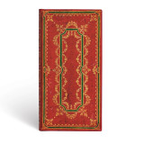 Carnet a couverture rigide fleur de fer - slim - ligne - 176 p.