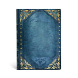 Carnet a couverture rigide plume de paon - midi - ligne - 144 p.