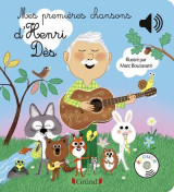 Mes premières chansons d'henri dès - livre sonore avec 6 puces avec les extraits originaux - dès 1 a