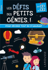 Les defis des petits genies ! : du ce1 au ce2