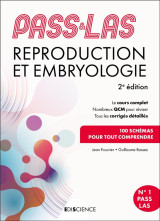 Pass et las  -  reproduction et embryologie  -  manuel : cours + entrainements corriges (2e edition)
