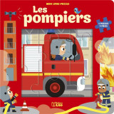 Livre puzzle 9p les pompiers