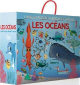 Livre et puzzle cherche et trouve : les oceans