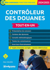 Controleur des douanes tout-en-un : categorie b (edition 2024/2025)