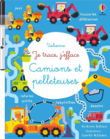 Camions et pelleteuses - je trace, j'efface - des 3 ans