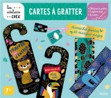 Cartes a gratter : accroche-portes et marque-pages