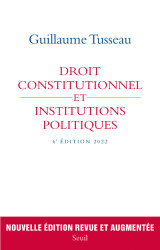 Droit constitutionnel et institutions politiques