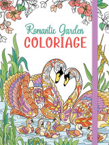 Romantic garden coloriage