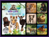 Mon coffret livre et jeu de memoire des bebes animaux