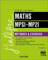 Maths  -  mpsi-mp2i  -  methodes et exercices (6e edition)