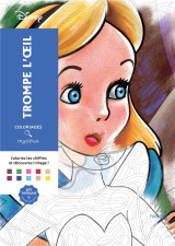 Coloriages mysteres disney trompe l'oeil