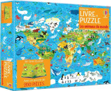 Les animaux du monde - coffret livre et puzzle - dès 7 ans