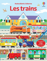 Les trains - autocollants usborne