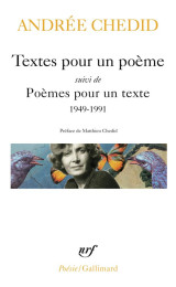 Textes pour un poème / poèmes pour un texte