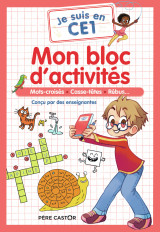 Je suis en ce1 - mon bloc d'activites - ce1 - mots croises - casse-tetes - rebus...