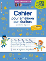 Les cahiers bordas - cahier pour ameliorer son ecriture du ce1 au cm2