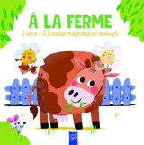 A la ferme - livre et puzzle