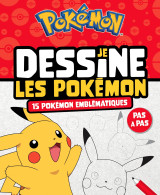 Pokemon - je dessine les pokemon - 15 pokemon emblematiques