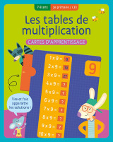 Cartes d'apprentissage - les tables de multiplication (7-8 a.) - 2e primaire/ce1