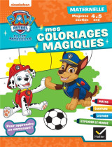 Mon coloriage magique pat'patrouille ms - 4 ans - pour apprendre en s'amusant