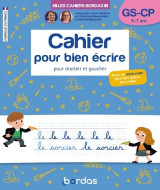 Les cahiers bordas - cahier pour bien ecrire gs-cp